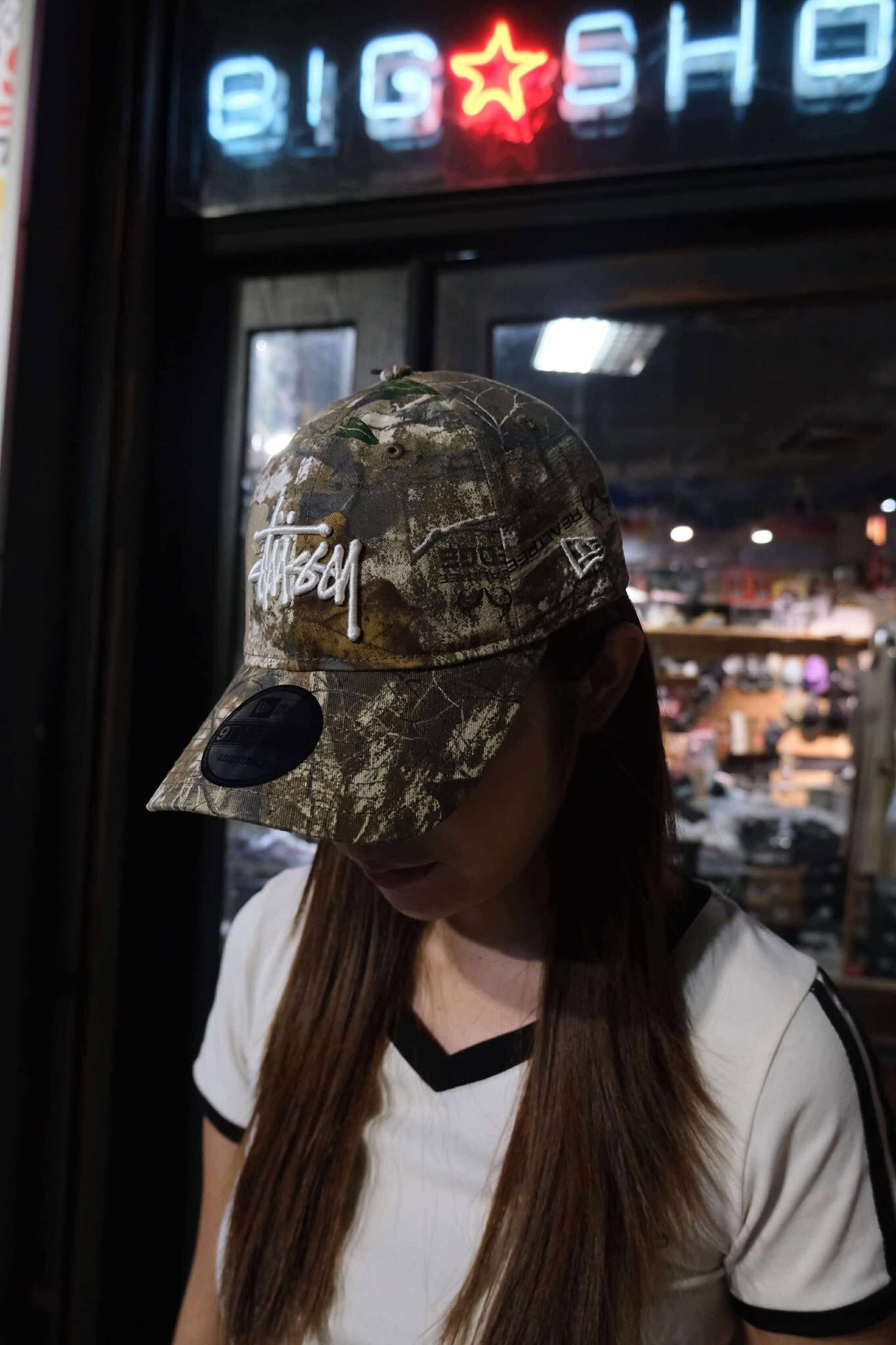 Stussy New Era 9Twenty Basic Strapback  落葉 迷彩 老帽 1311107