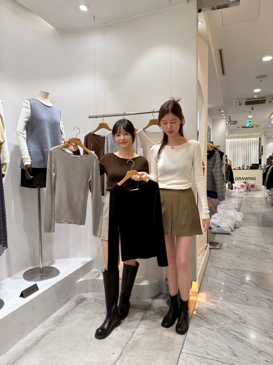 GI5107 百搭薄針織長袖上衣