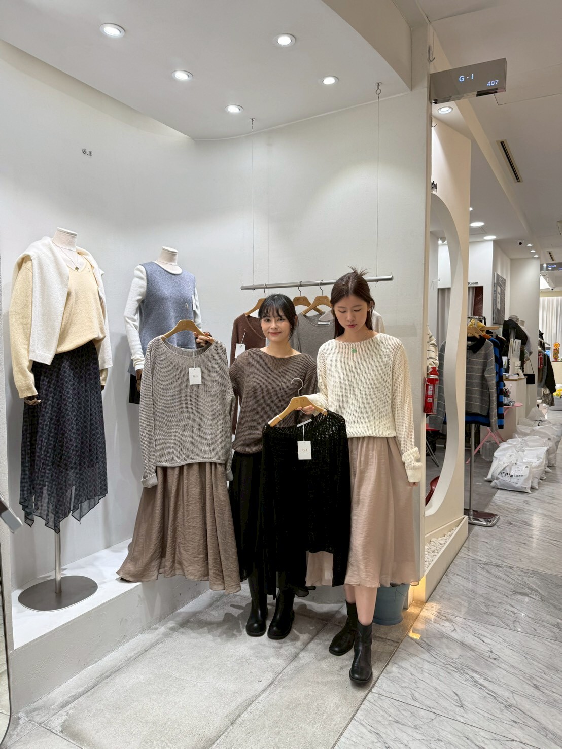 GI5133 格格針織上衣