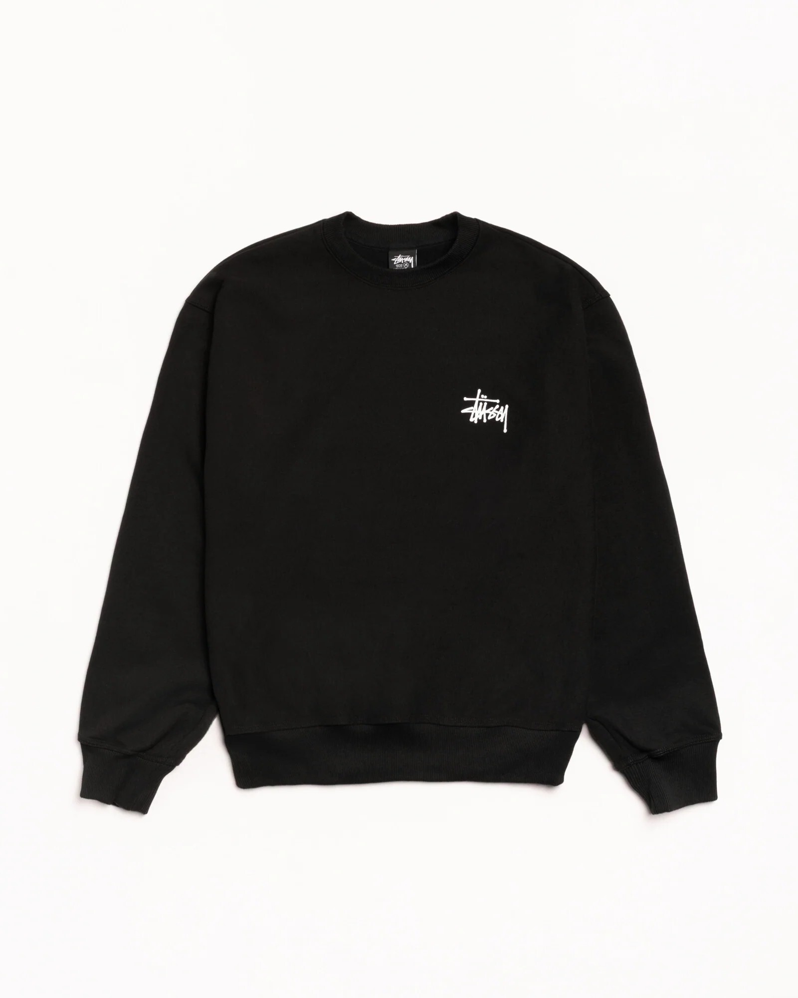 "代購" Stussy 25FW BASIC STÜSSY CREW 大學T 基本款