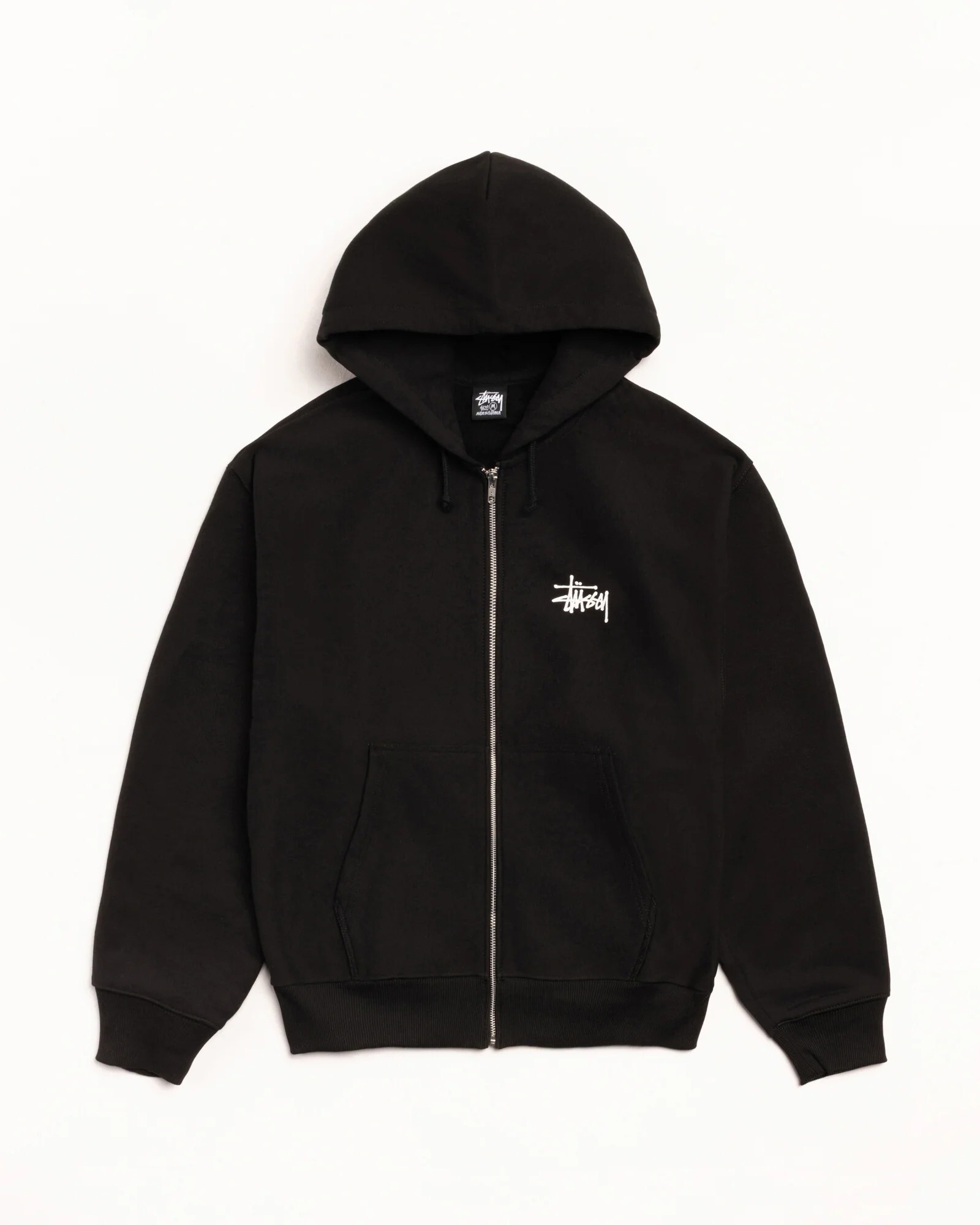 "代購" Stussy 25FW BASIC STÜSSY ZIP HOODIE 連帽外套 基本款