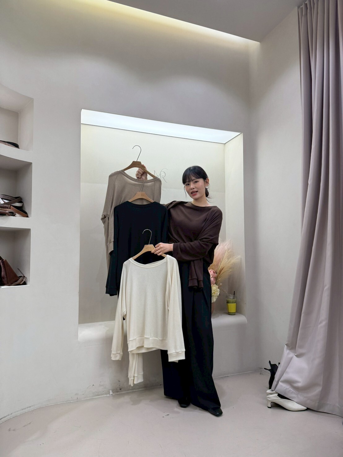 MA5110 天絲窩夫格插肩Tee