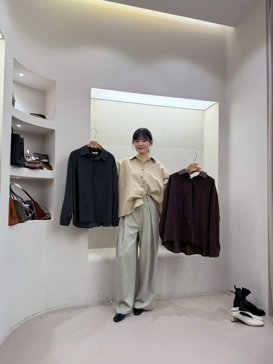 MA5125 純棉直紋恤衫