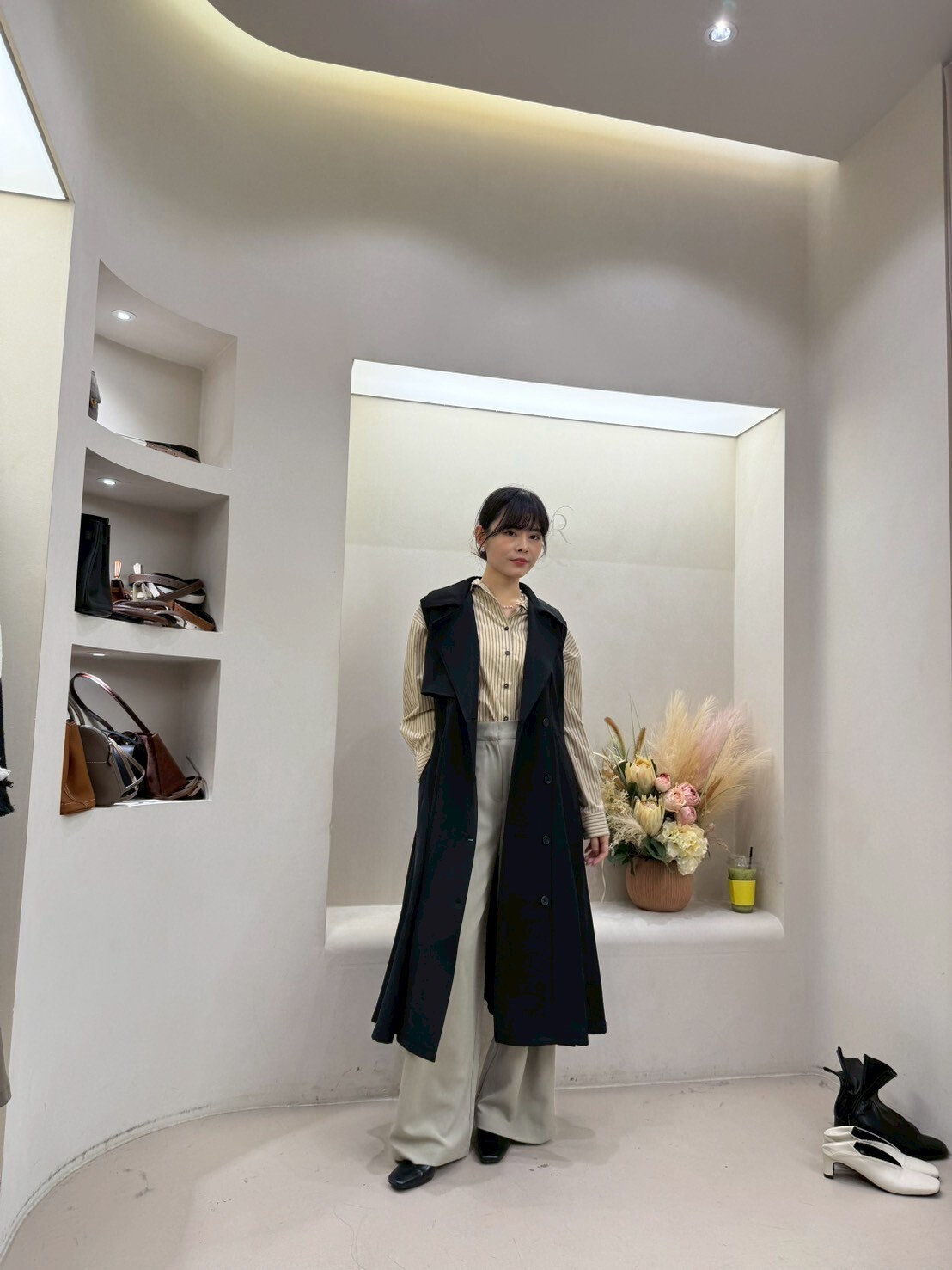 MA5108 長版背心風衣