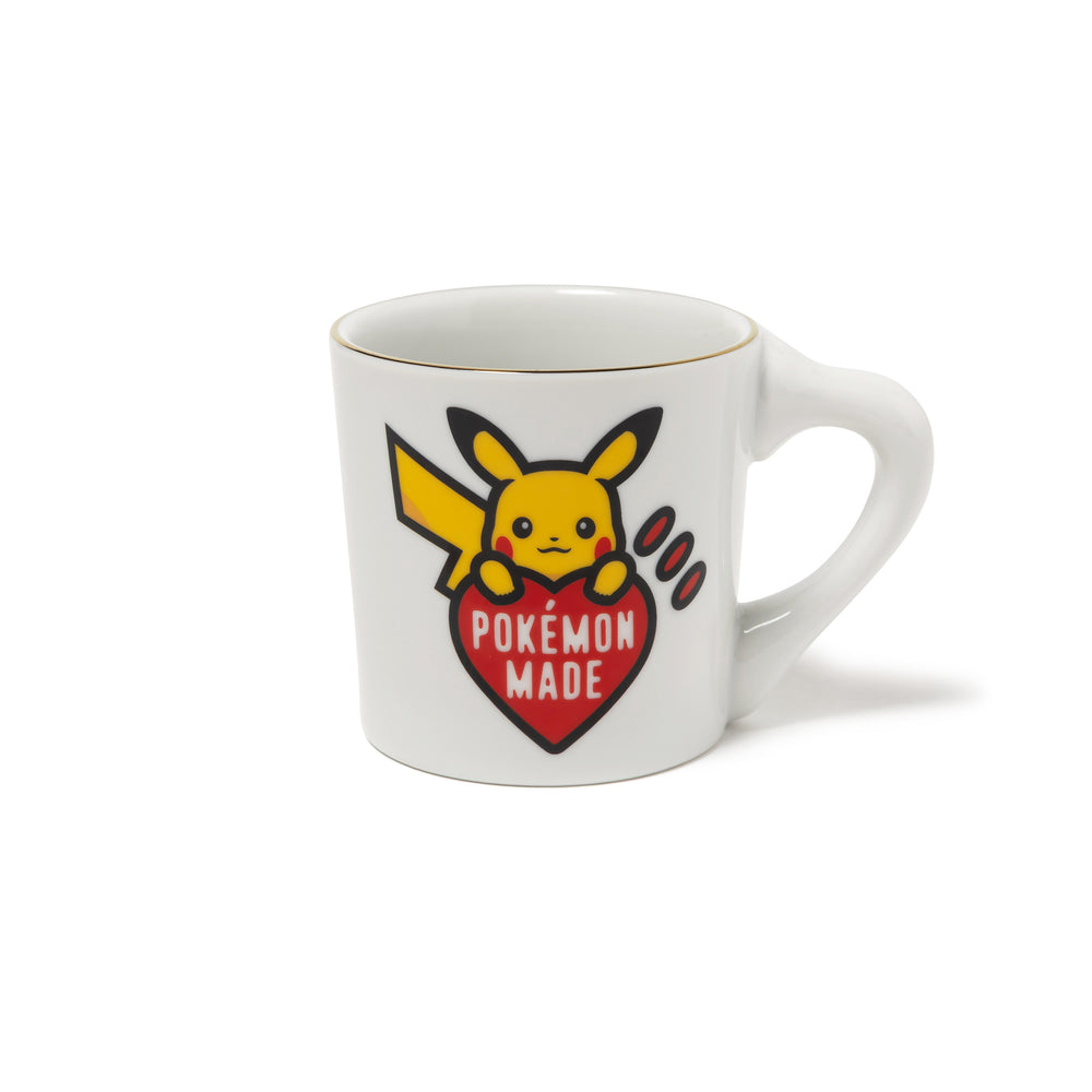 2025AW HUMAN MADE X POKEMON COFFEE MUG 寶可夢 皮卡丘 馬克杯 杯子 愛心 現貨