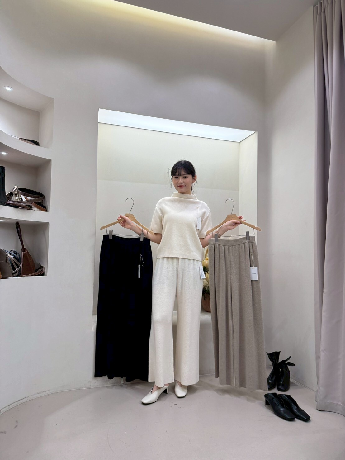 MA5104 混羊毛直筒褲