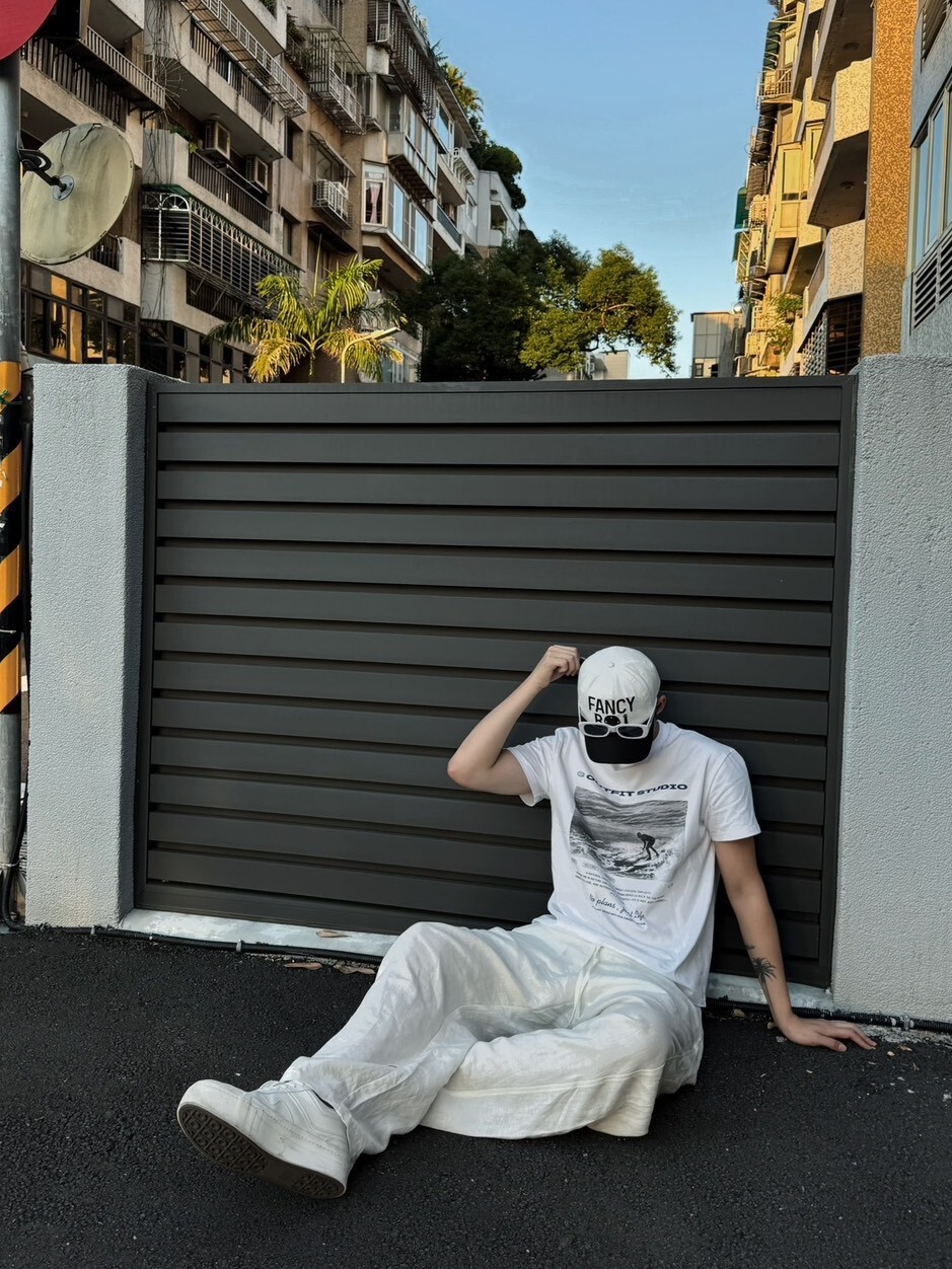 肌理感棉麻長褲