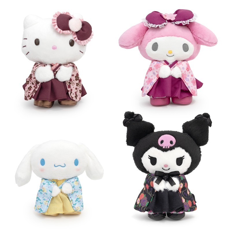 美版 Sanrio 和服造型系列 10"公仔