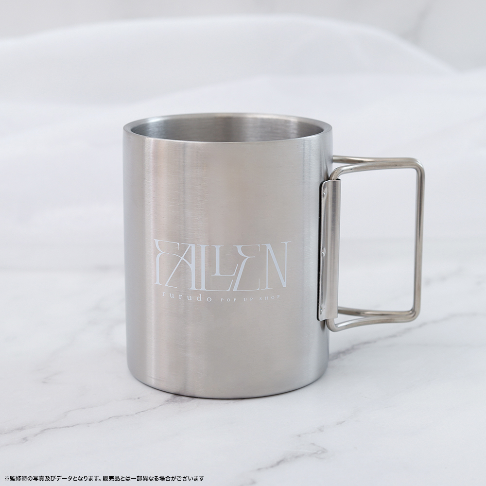 「ACG.GO」「預購」Logo不鏽鋼杯 “FALLEN”rurudo POP UP SHOP “