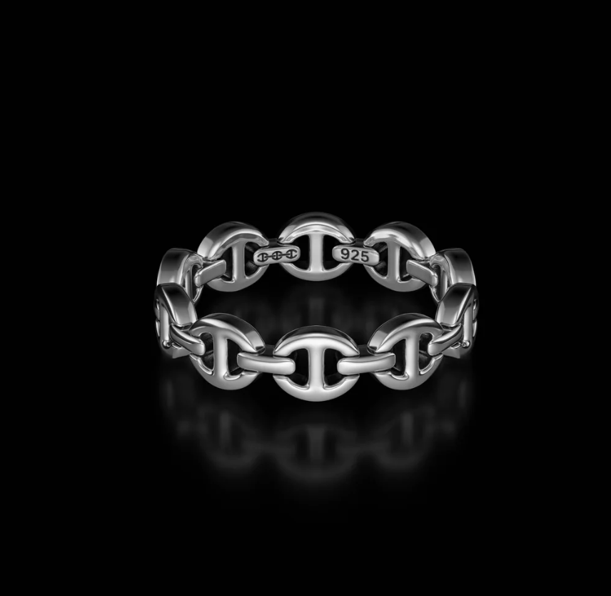 HB204 純銀 MICRO DAME TRI-LINK III 戒指