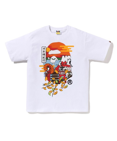 2025AW BAPE JAPAN CULTURE AUTUMN APE HEAD TEE 日本猿紀行 秋季 楓葉樹 歌舞技 藝妓 招財貓 短T 現貨 1L72110051
