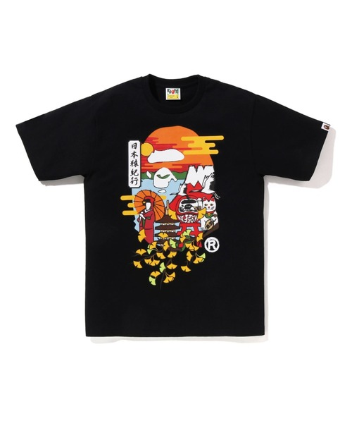 2025AW BAPE JAPAN CULTURE AUTUMN APE HEAD TEE 日本猿紀行 秋季 楓葉樹 歌舞技 藝妓 招財貓 短T 現貨 1L72110051