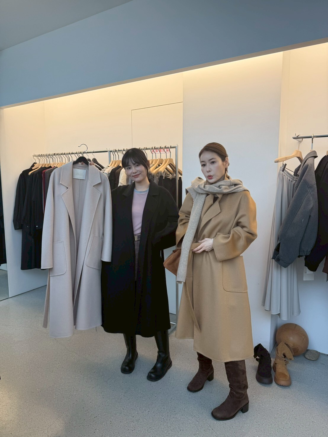 JU5103 手工制口袋反領長褸