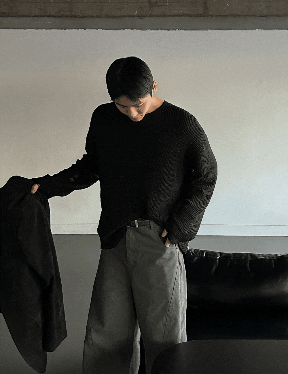 Robed 損傷針織衫