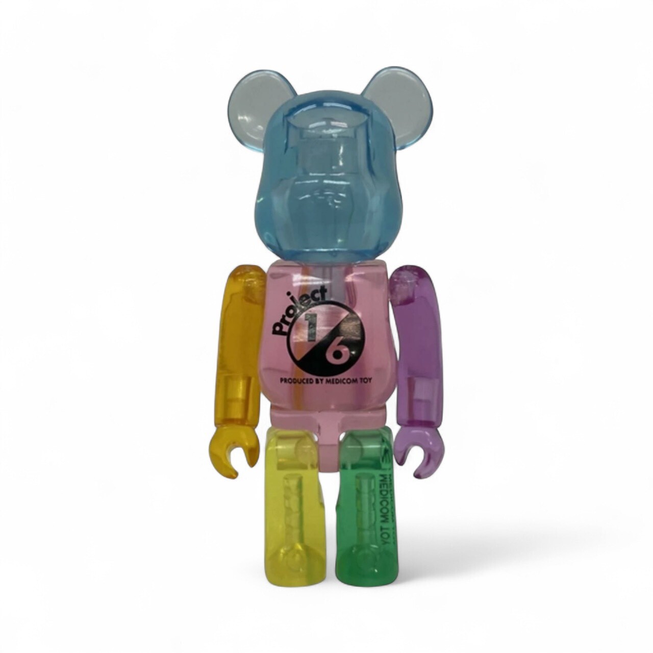 BE@RBRICK Project 1/6 彩色透明熊 100%