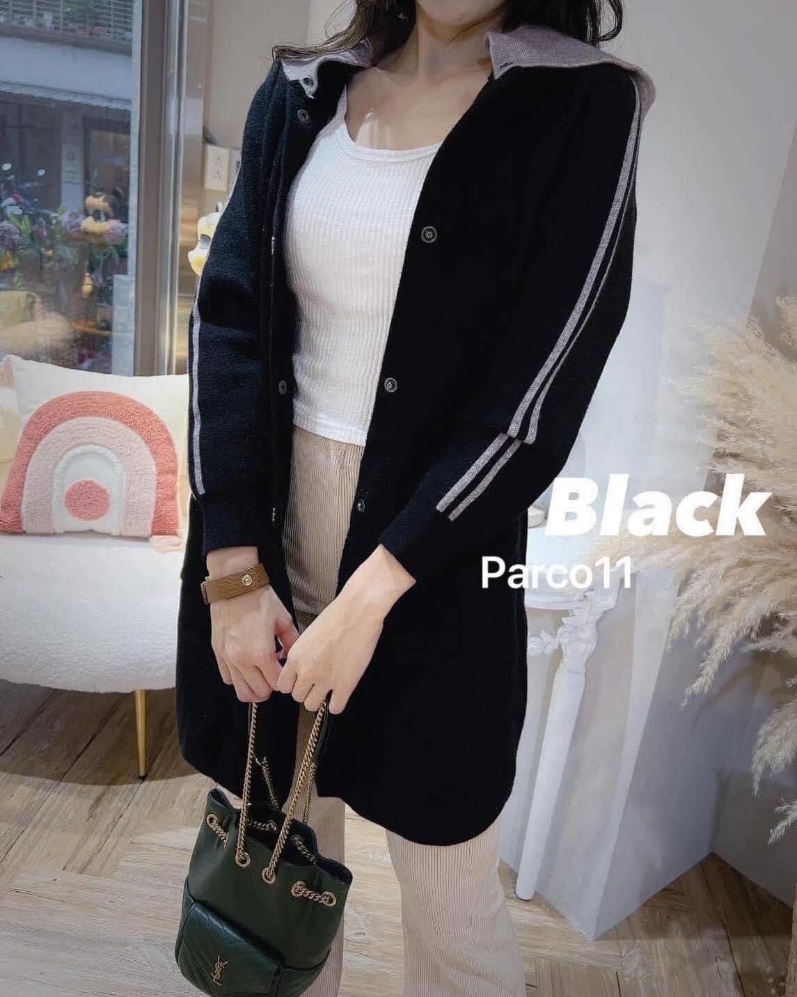 【質感超好的羊絨連帽長版外套】（現貨）