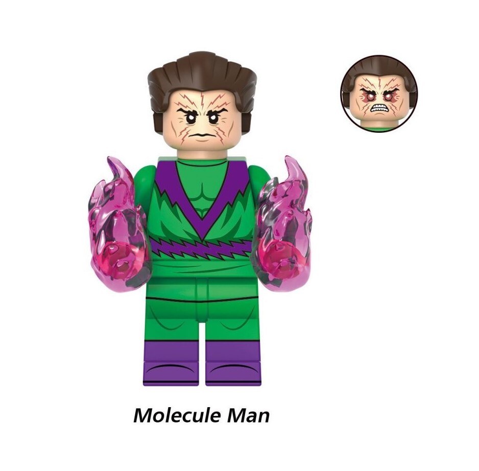 The Fantastic Four Molecule Man Custom Minifigures Minifigs Fit Lego G0159 GH0441