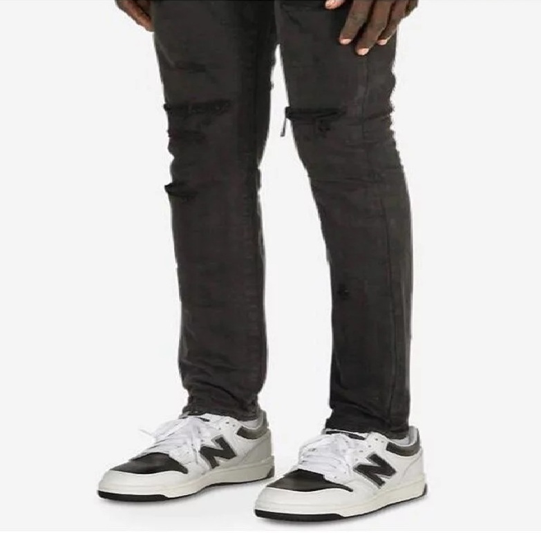 VISVIM SOCIAL SCULPTURE 12 BLACK DAMAGED-17 JEANS - SIZE 32 IN STOCK NOW (現貨發售中)