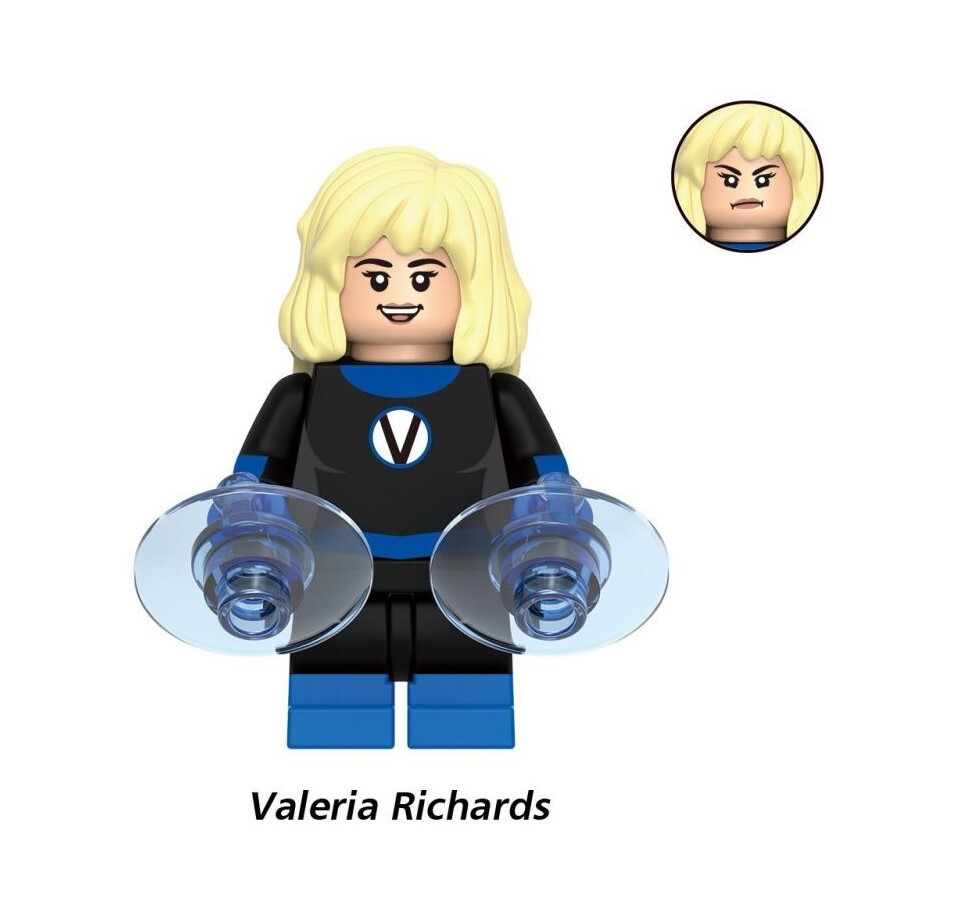 The Fantastic Four Valeria Richards Custom Minifigures Minifigs Fit Lego G0159 GH0443