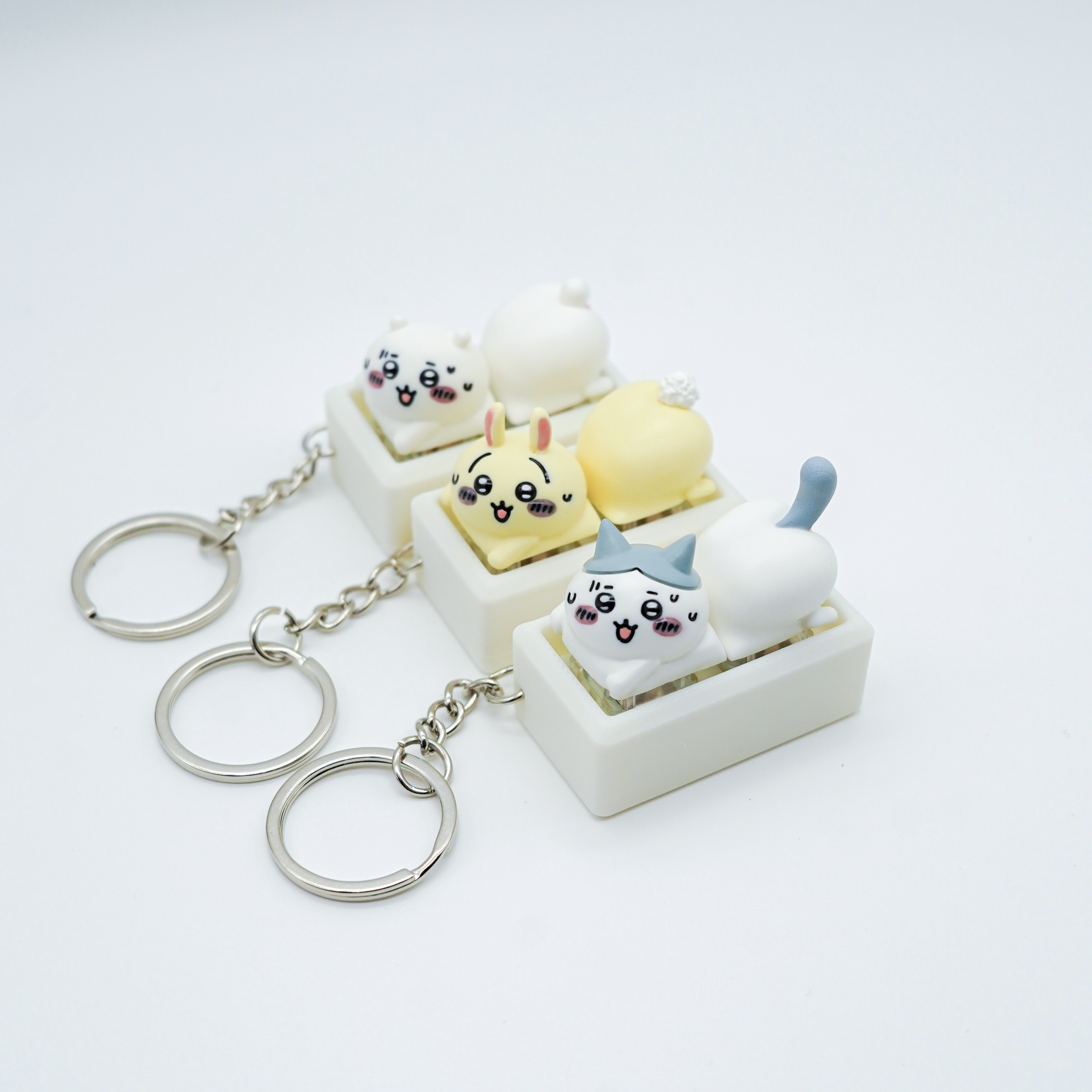 Chiikawa 3D 角色解壓鍵帽(露屁屁款)