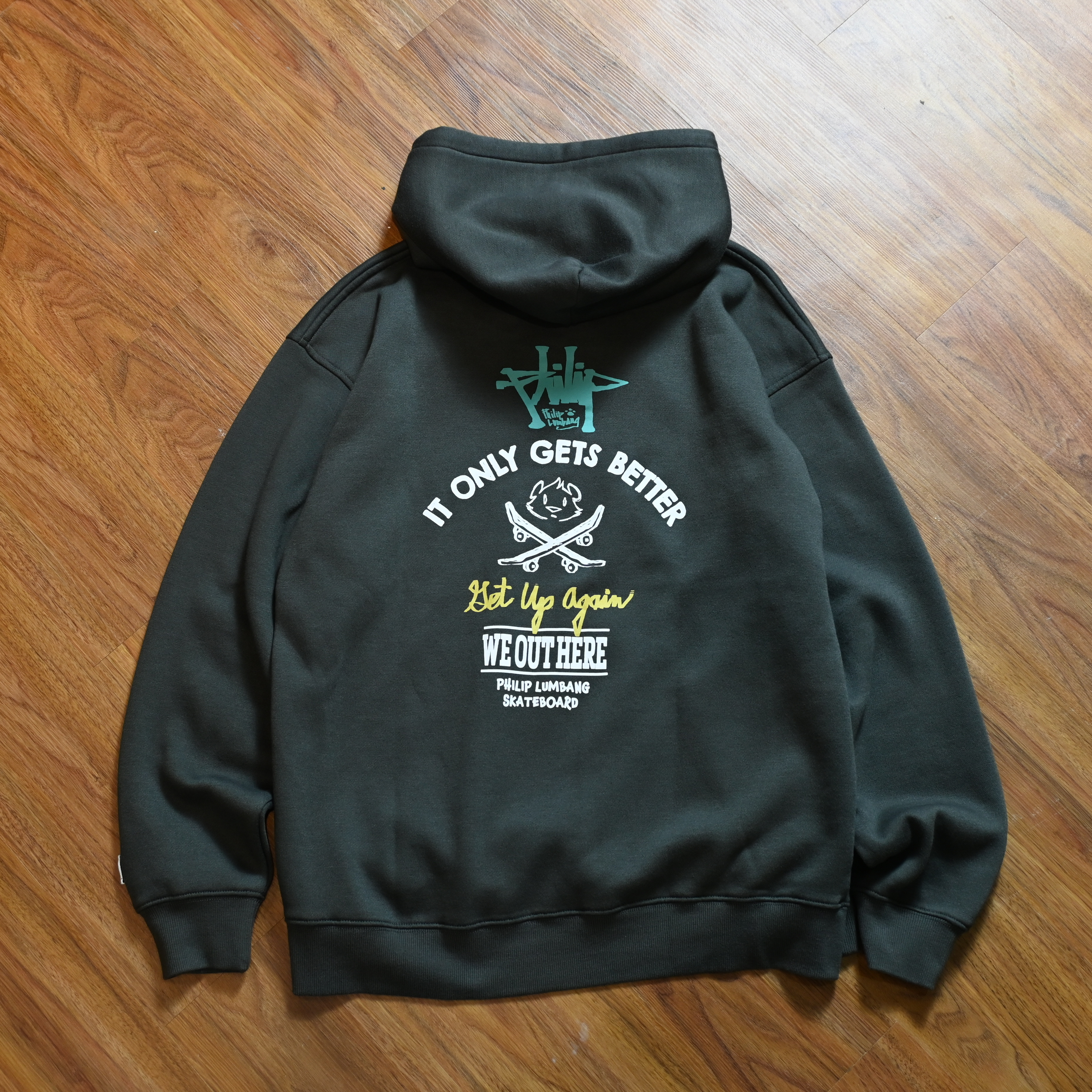 Philip Lumbang JP Lanvin Mix Logo Hoodie