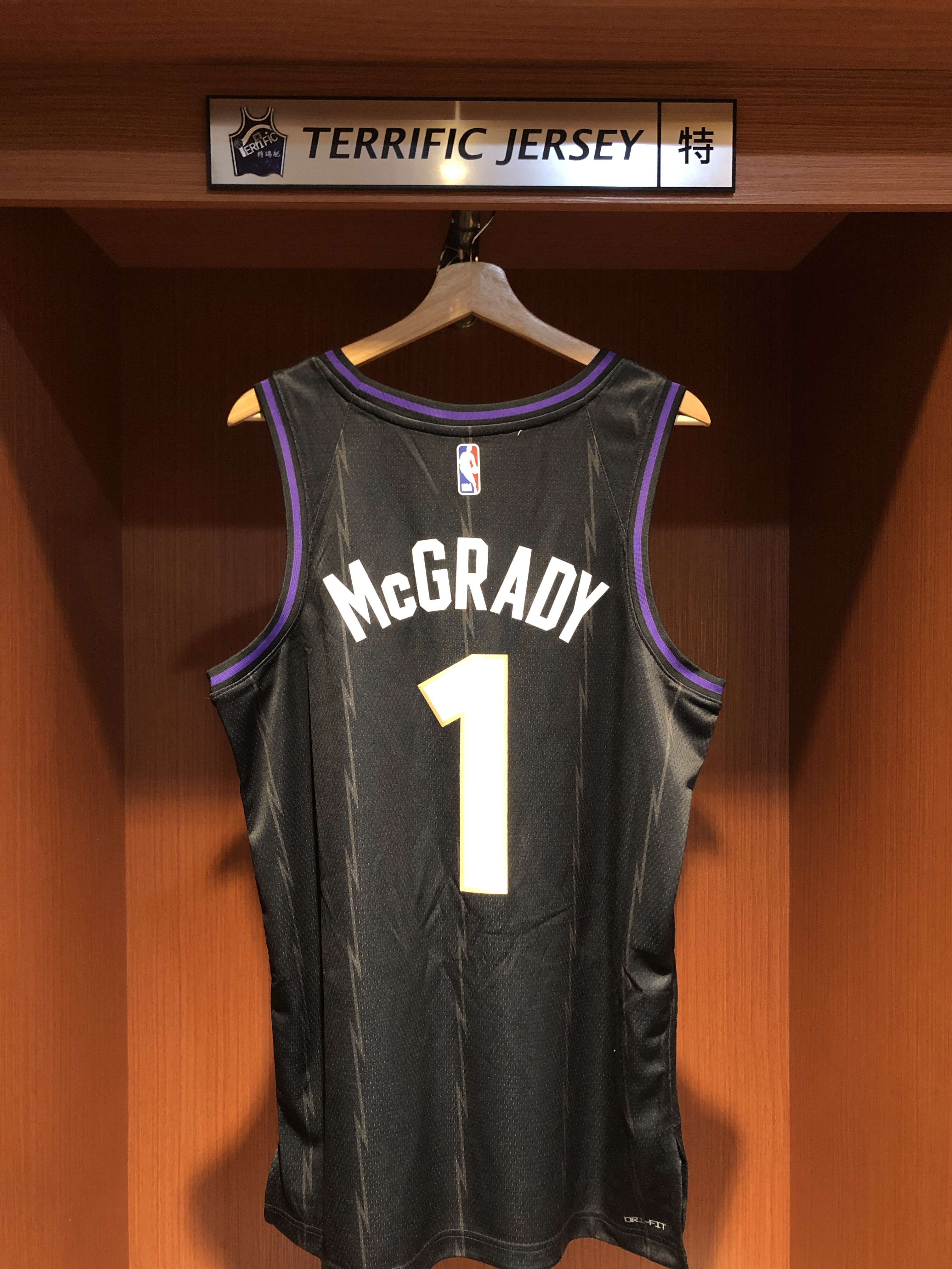 NBA球衣 Tracy McGrady 多倫多暴龍城市 City Nike Swingman 球迷版 熱轉印 全新