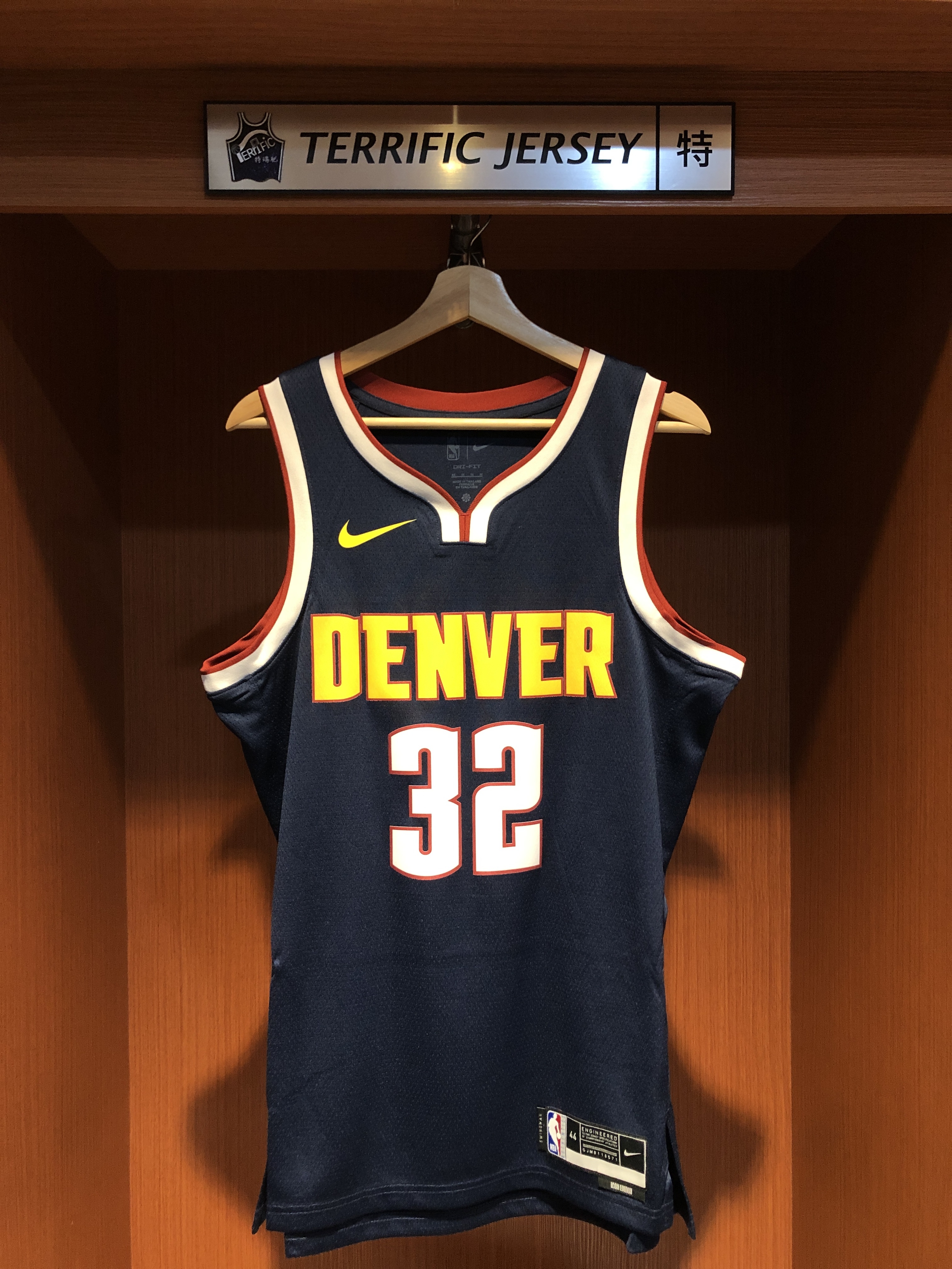 NBA球衣 Aaron Gordon 丹佛金塊深藍 Icon Nike Swingman 球迷版 熱轉印 全新