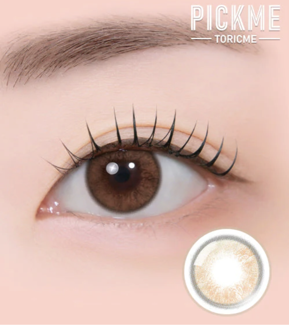 [散光] Astigram Pick Me TORIME 1 Day MILKY BROWN 隱形眼鏡｜10片