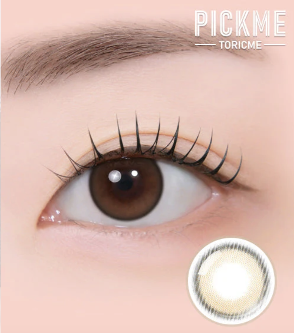 [散光] Astigram Pick Me TORIME 1 Day LUNE NATURAL BROWN 隱形眼鏡｜10片
