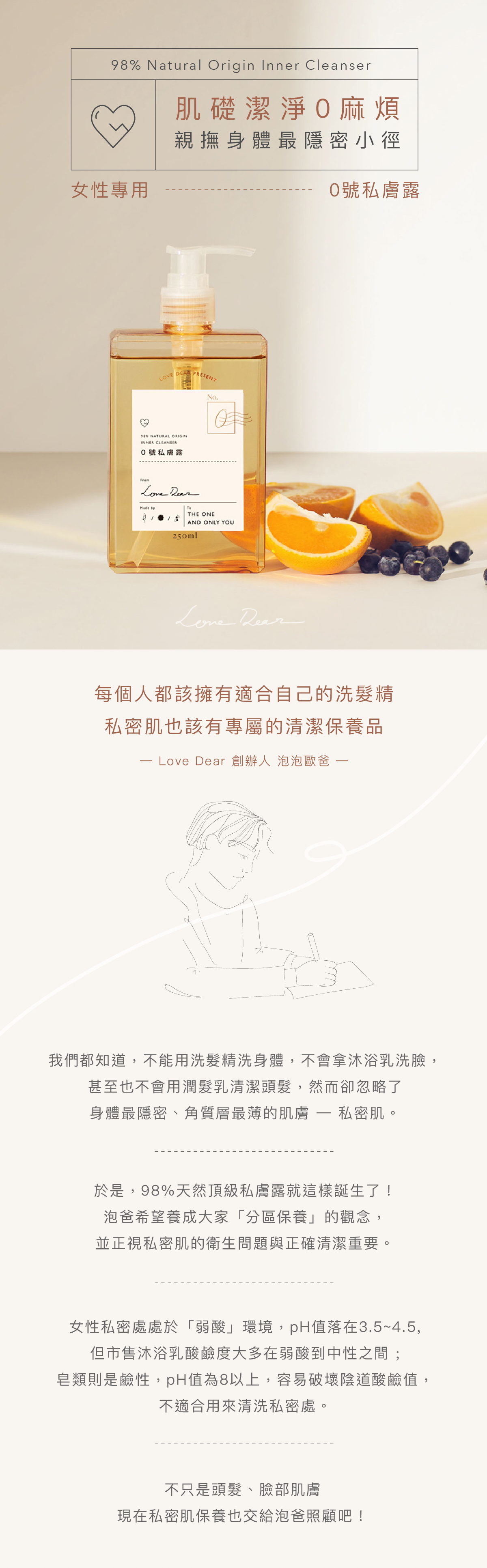 love-dear-女性-私密清潔露-推薦