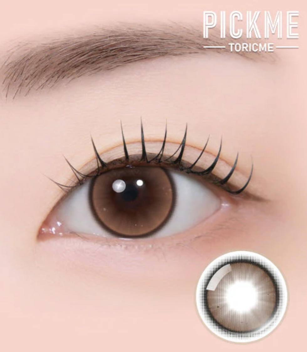 [散光] Astigram Pick Me TORIME 1 Day LUMIDAY BROWN 隱形眼鏡｜10片