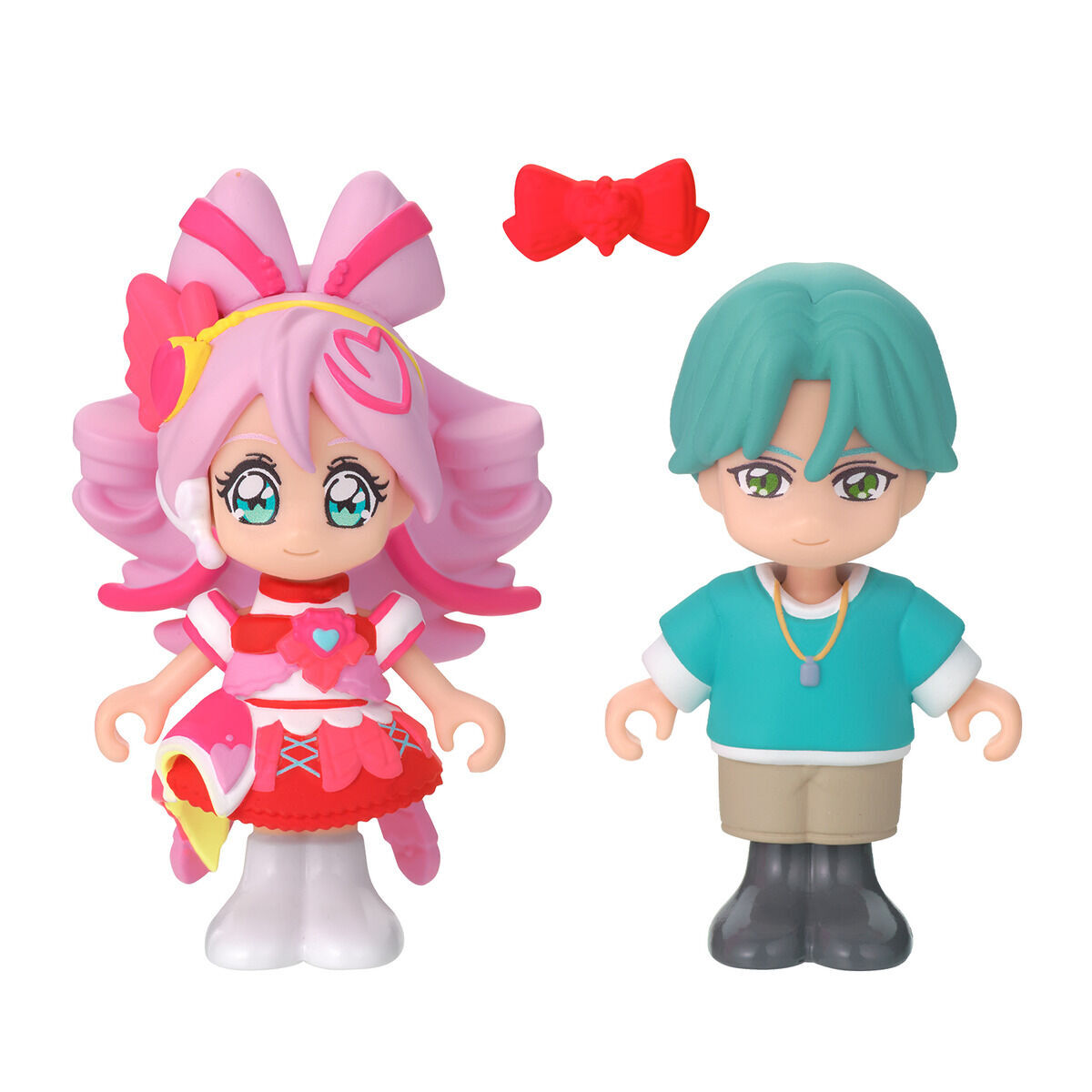 光之美少女偶像與你-變身膠公仔 F (Cure Idol 偶像天使) + (響海斗)