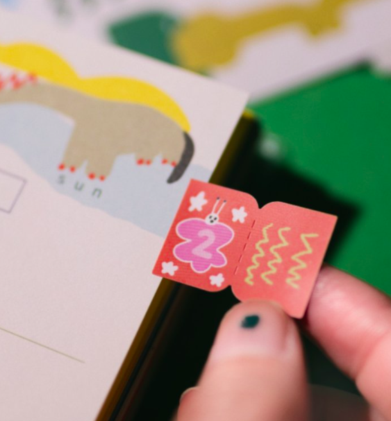 I Will Stand By You 月份索引貼紙｜馬卡龍腳趾