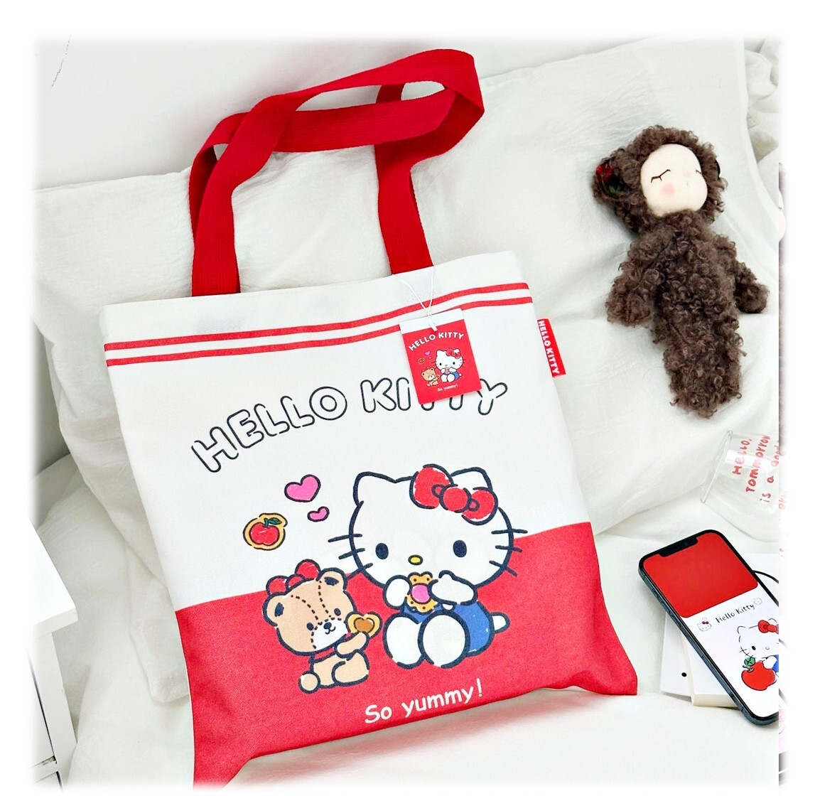 Hello Kitty Sanrio| 帆布袋| 購物袋