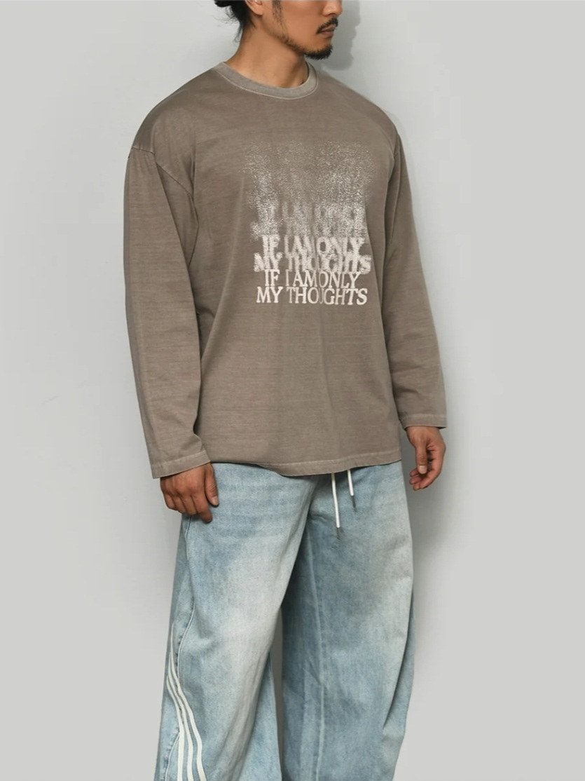 ONLY 顏料長袖T恤