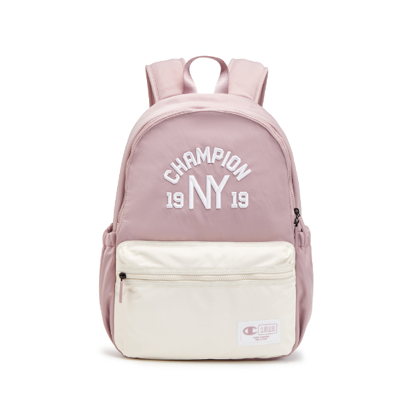 中性-RETRO CAMPUS 刺繡後背包-粉色（U5CACPU01K1）