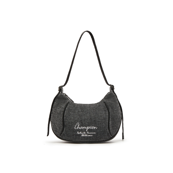 中性-RETRO SPORTS 印花泡芙包-黑色（U5CACPU37U1）