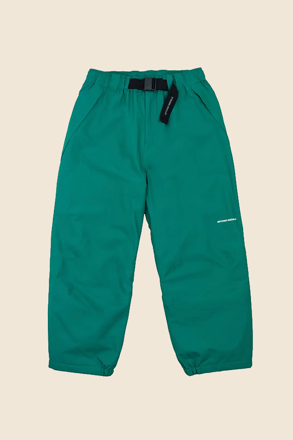 BEYOND MEDALS - NOSTALGIA 2L雪褲 (復古綠)