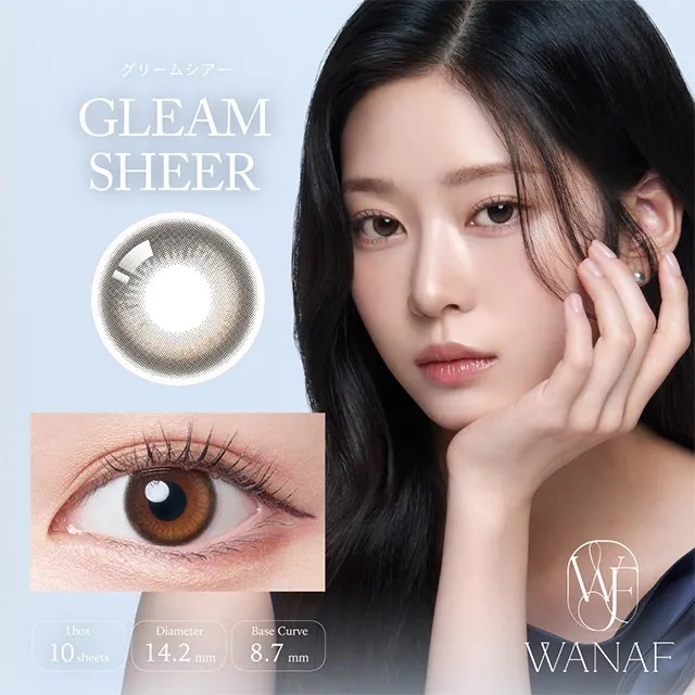 [日拋] Wanaf 1 Day Gleam Sheer｜日拋彩妝隱形眼鏡｜每盒10片