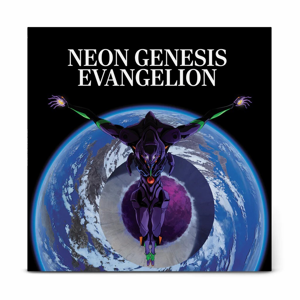 鷺巢詩郎 Shiro Sagisu - 新世紀福音戰士 Neon Genesis Evangelion 2LP【全新深藍石紋彩膠】