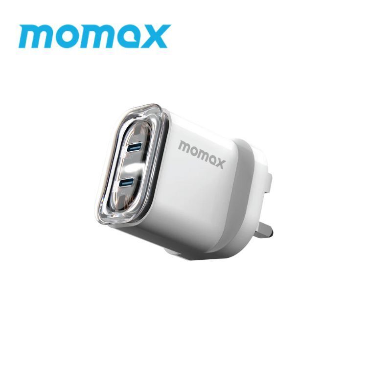 Momax 1-Charge Flow 35W 雙輸出充電器 (英規) (白色)