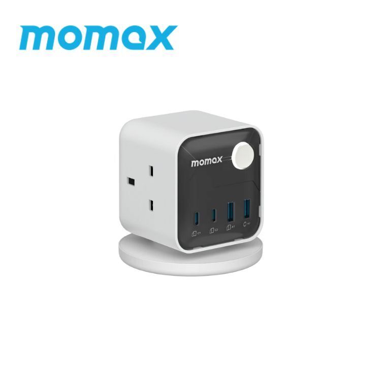Momax 1-Charge Work Flow PD30W 2A2C 3位拖板 (白)