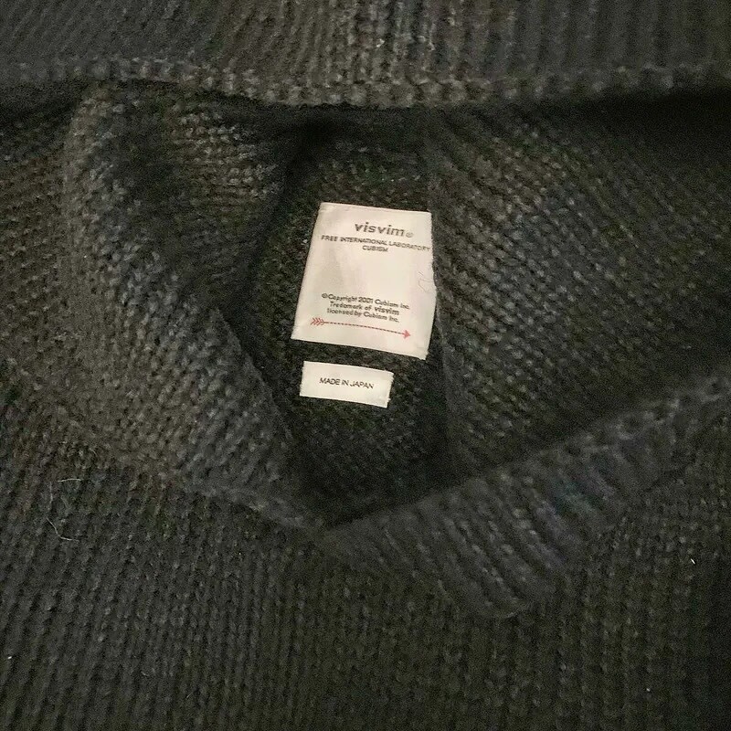 最後價格 MORE SALE: VISVIM AMPLUS SB (KNIT) HOODIE P.O - BLACK IN STOCK NOW (現貨發售中)