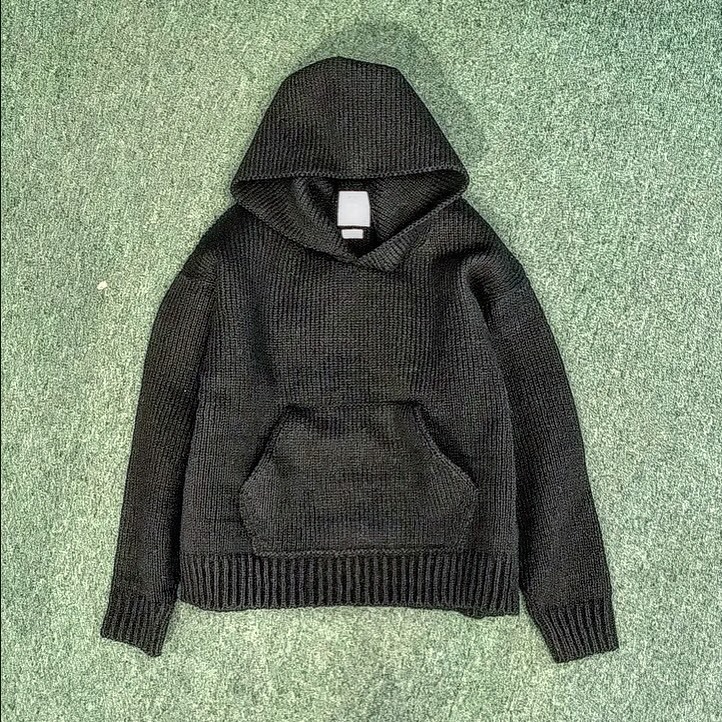 最後價格 MORE SALE: VISVIM AMPLUS SB (KNIT) HOODIE P.O - BLACK IN STOCK NOW (現貨發售中)