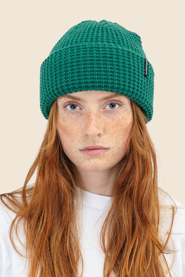 BEYOND MEDALS - WAFFLE 毛帽 (青綠)