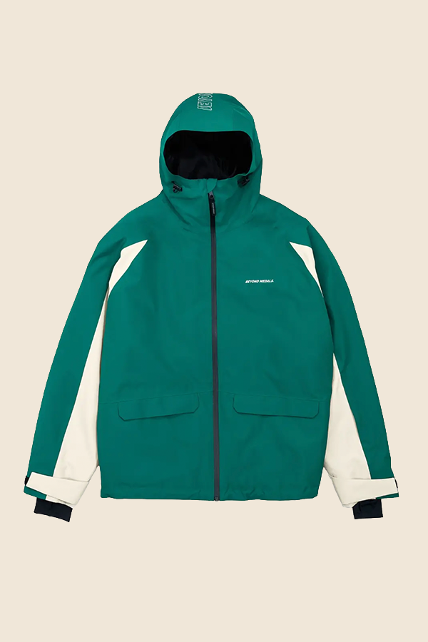 BEYOND MEDALS - NOSTALGIA 2L滑雪外套 (復古綠)