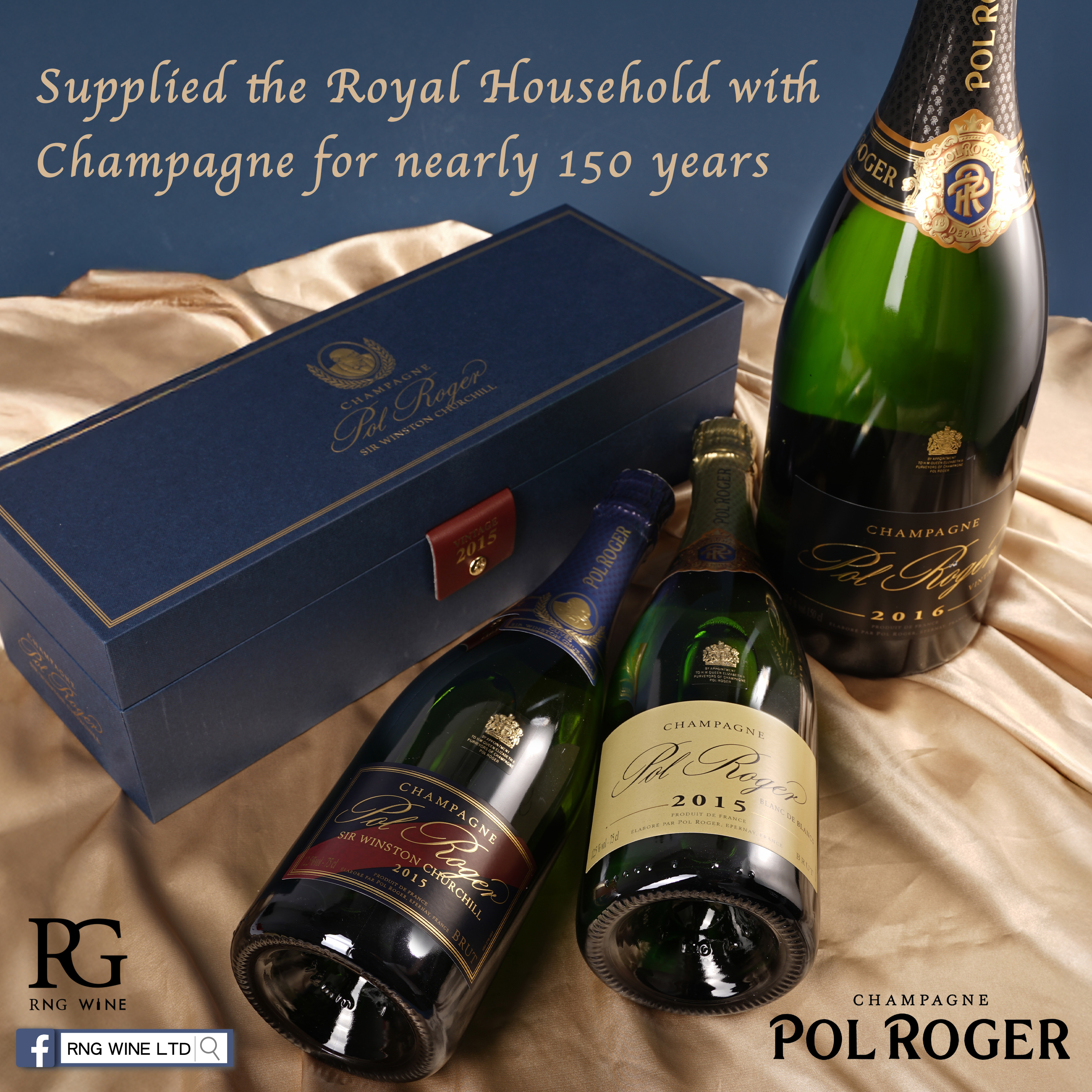 Pol Roger Blanc de Blancs Brut 2015 (WS94) (Gift Box)