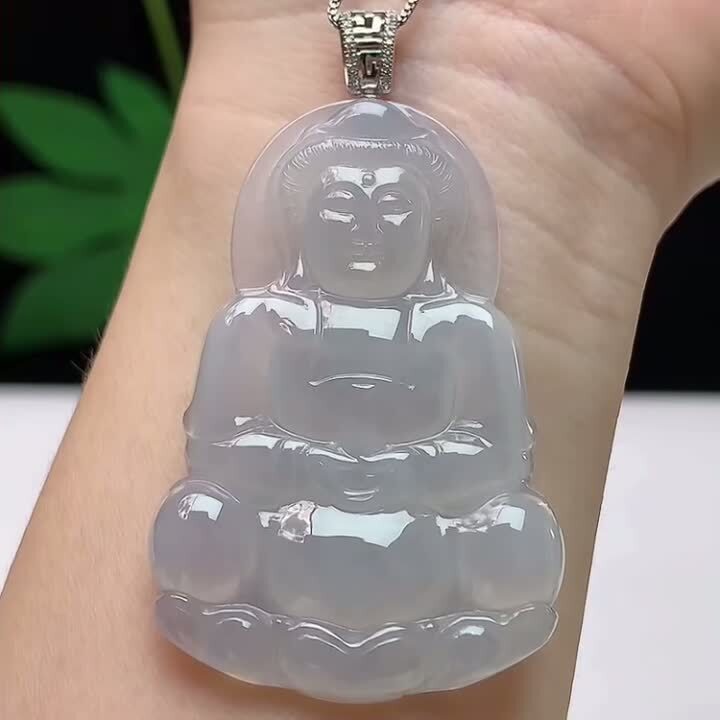 1015312 翡翠冰種觀音