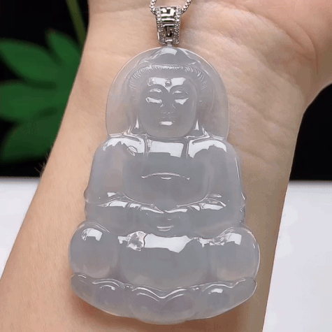 1015312 翡翠冰種觀音