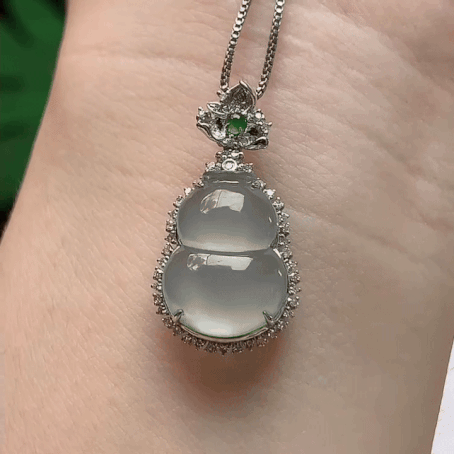 1015313 翡翠冰種葫蘆